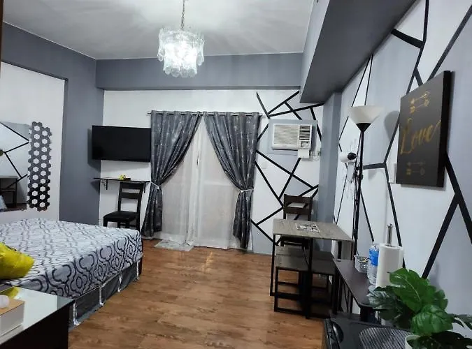 Azur A125 Amani Residences , 5 Minutes Airport, Netflix, Stylish, Cozy With Luxurious Swimming Pool * Lapu-Lapu City