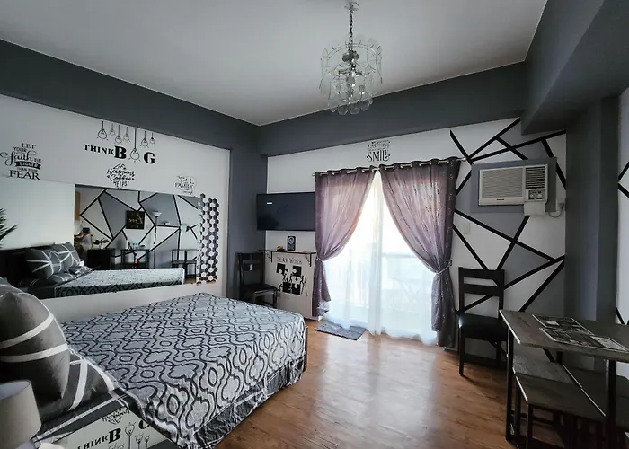 Azur A125 Amani Residences , 5 Minutes Airport, Netflix, Stylish, Cozy With Luxurious Swimming Pool * Lapu-Lapu City